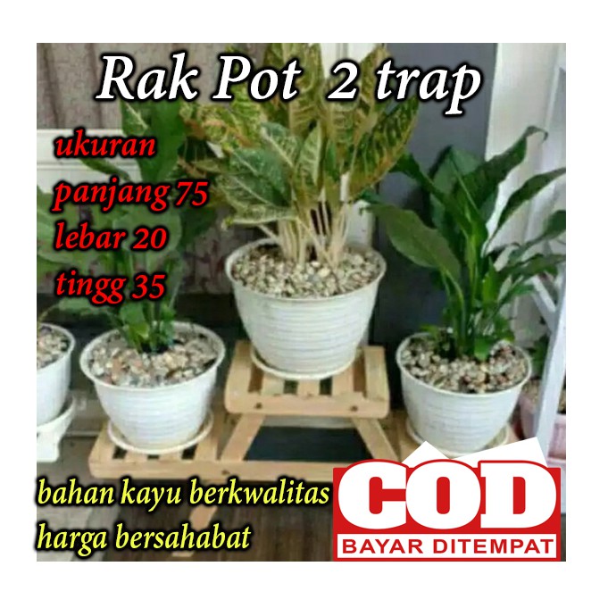 rak pot bunga / rak pot bertingkat / rak bunga