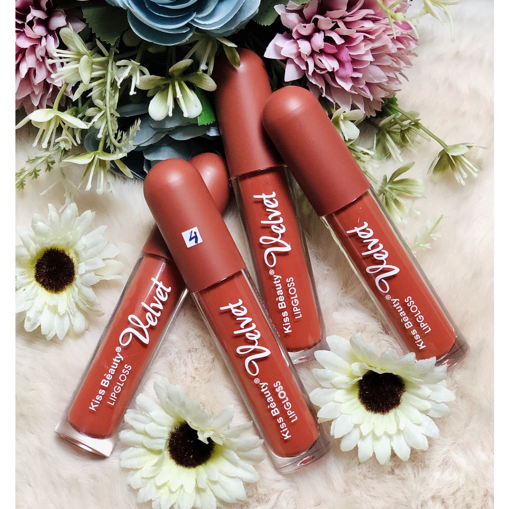 KISS BEAUTY VELVET LIPGLOSS 7954 SATUAN BEBAS PILIH WARNA LIPGLOSS LIPCREAM LIPMATTE LIPTINT HARGA GROSIR MURAH