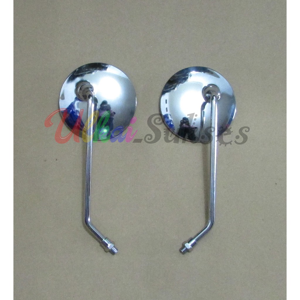 Variasi Aksesoris Motor Spion Model Vespa Tangkai Panjang Chrome - Honda Murah Laris