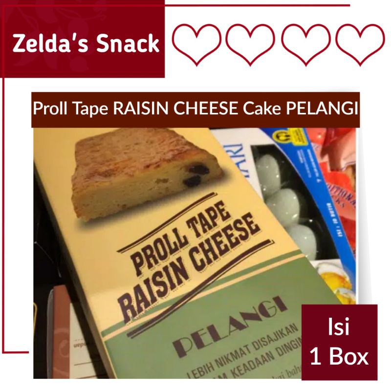 

Proll Tape RAISIN CHEESE Cake PELANGI Semarang