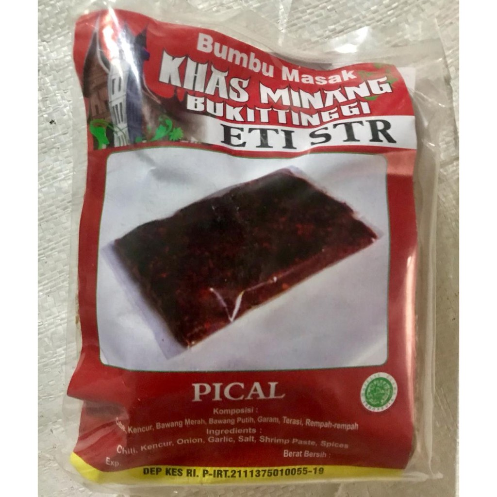 

Bumbu Pical Khas Minang