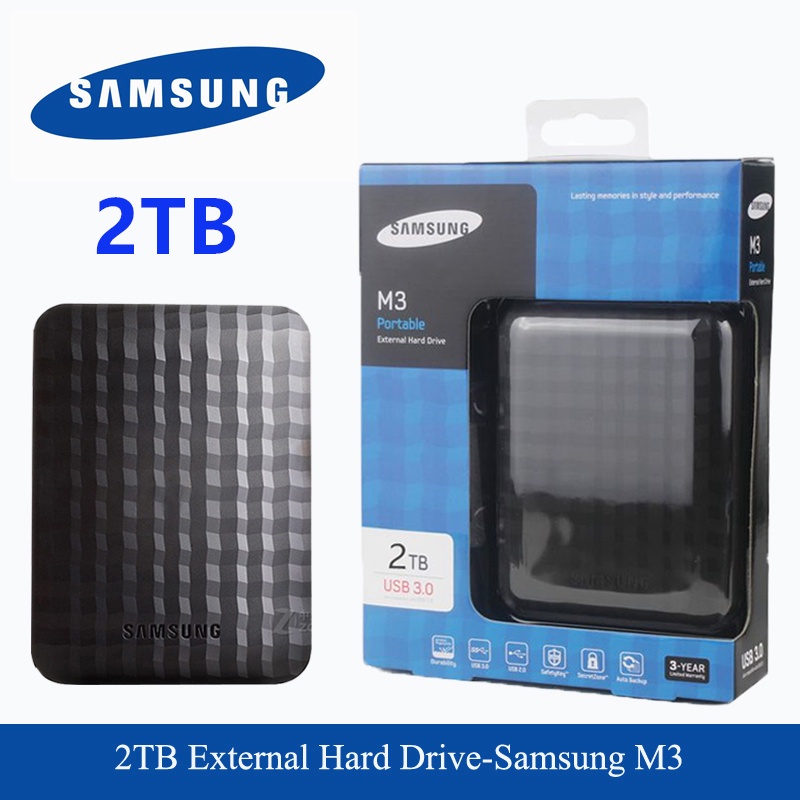 Samsung-M3 Hardisk Eksternal 1TB/2TB USB 3.0 External Portable Hardisk