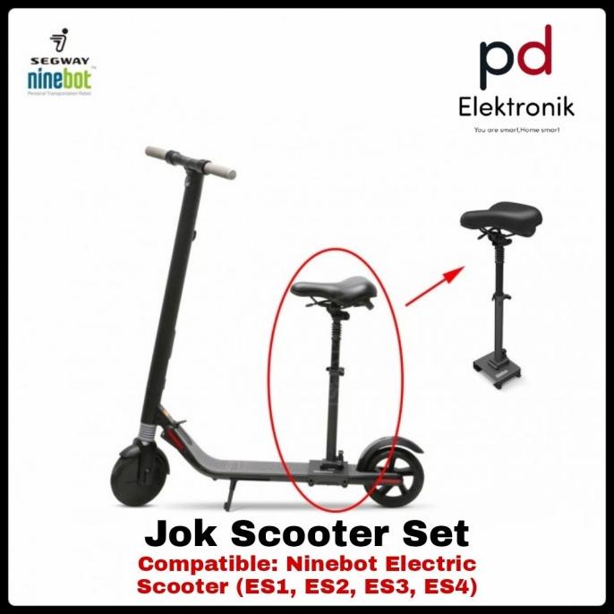SEGWAY Ninebot Scooter Set Jok Skuter ES1 ES2 ES3 ES4 Adjustable Seat