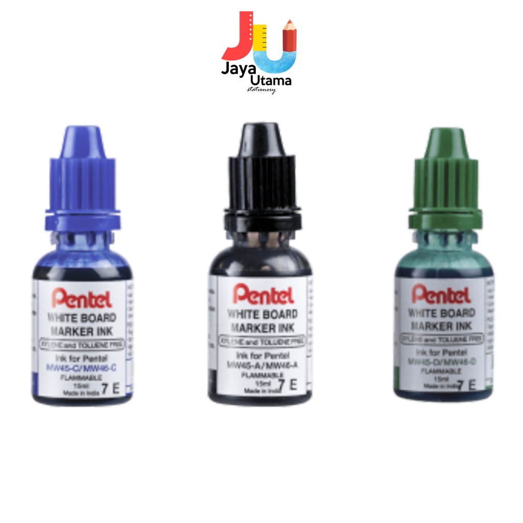 

Tinta Spidol Papan Tulis Refill Ink Pentel White Board Marker