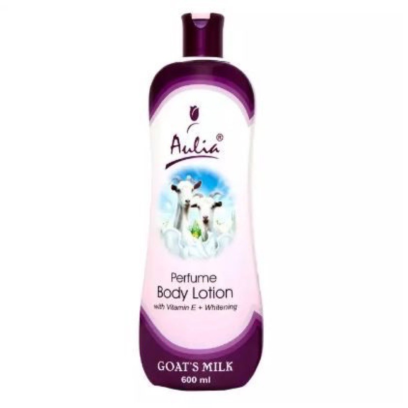 &lt;ci.ox&gt; 600 ml -- aulia handbody lotion parfume goat milk -- aulia parfume body lotion goat milk 600 ml