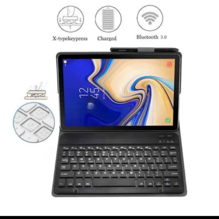 FLIP COVER KEYBOARD CASE SAMSUNG TAB A 10.1 T580 P580 /S4 10&quot;/S5E