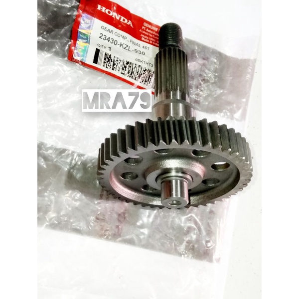 As Roda Belakang KZL Beat fi-Scoopy fi-Spacy fi-Vario 110 fi-Beat karbu (23430KZL930) Ori