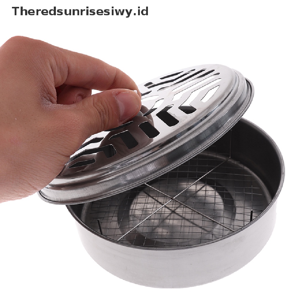 # Alat Rumah Tangga # Holder Pembakar Dupa Coil Nyamuk Dengan Stand Mesh Untuk Camping