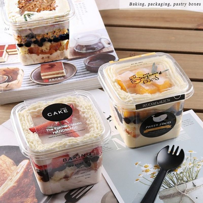 korean cake box isi 5 pcs - BENING