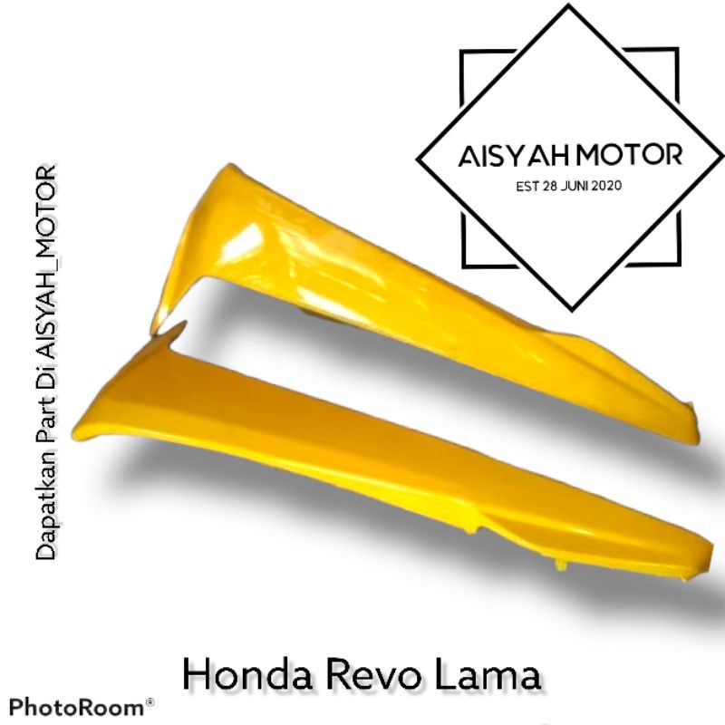 Bodi Halus Honda Revo Lama Warna Kuning Tahun 2008