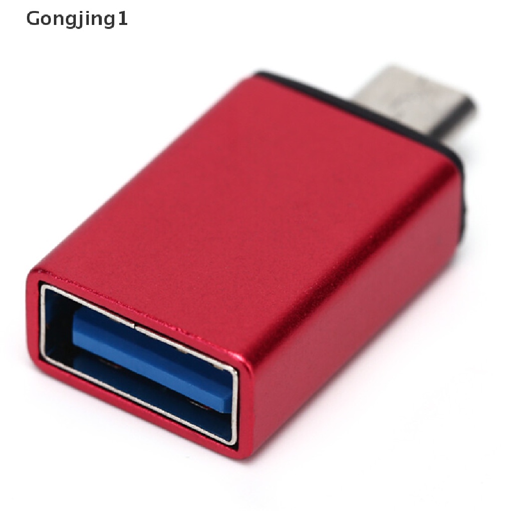 Gongjing1 Kabel Adapter Konverter Micro Usb B Male Ke Usb 2.0 A Female Otg