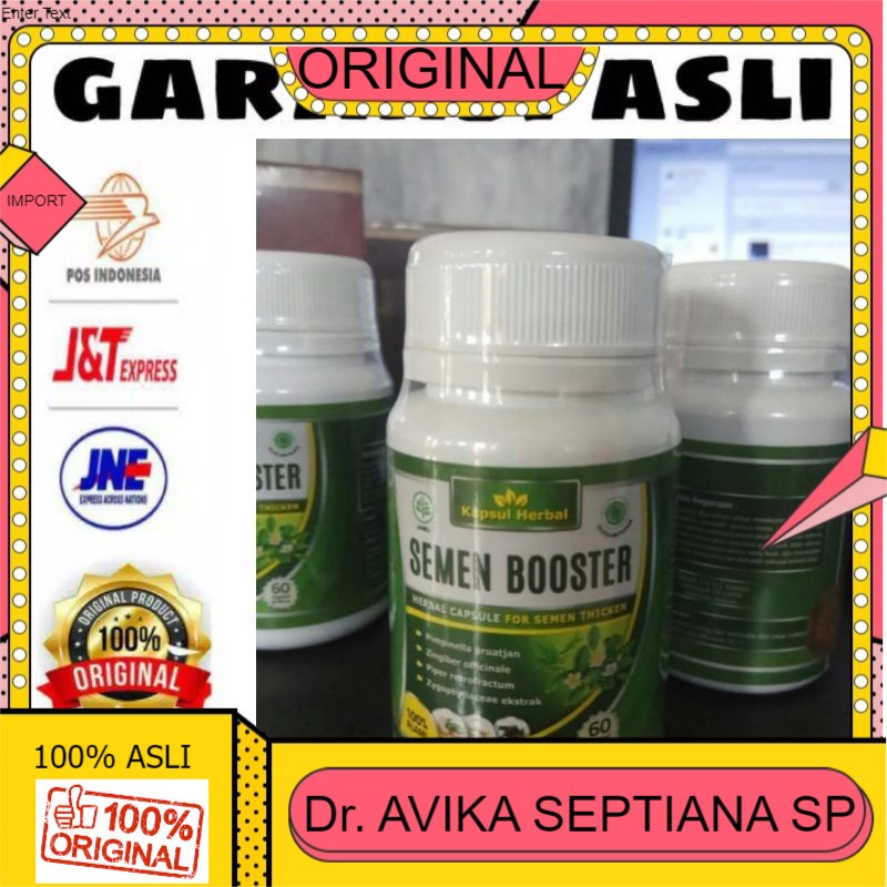 100% ASLI SEMEN BOOSTER - SEMEN BOOSTER PENYUBUR + PENGENTAL SEPERMA Semen booster