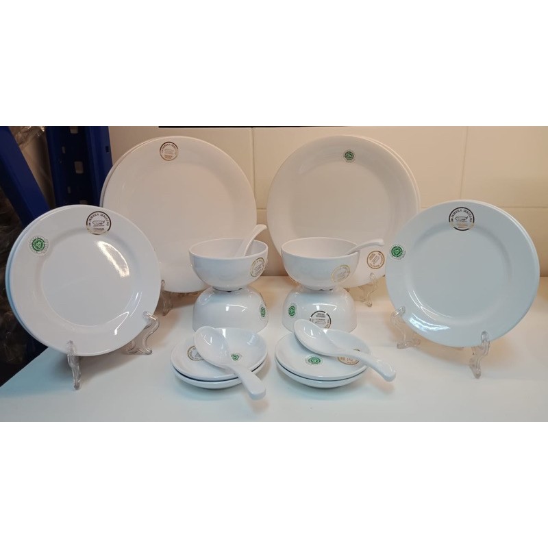 golden dragon melamine porcelain premium set