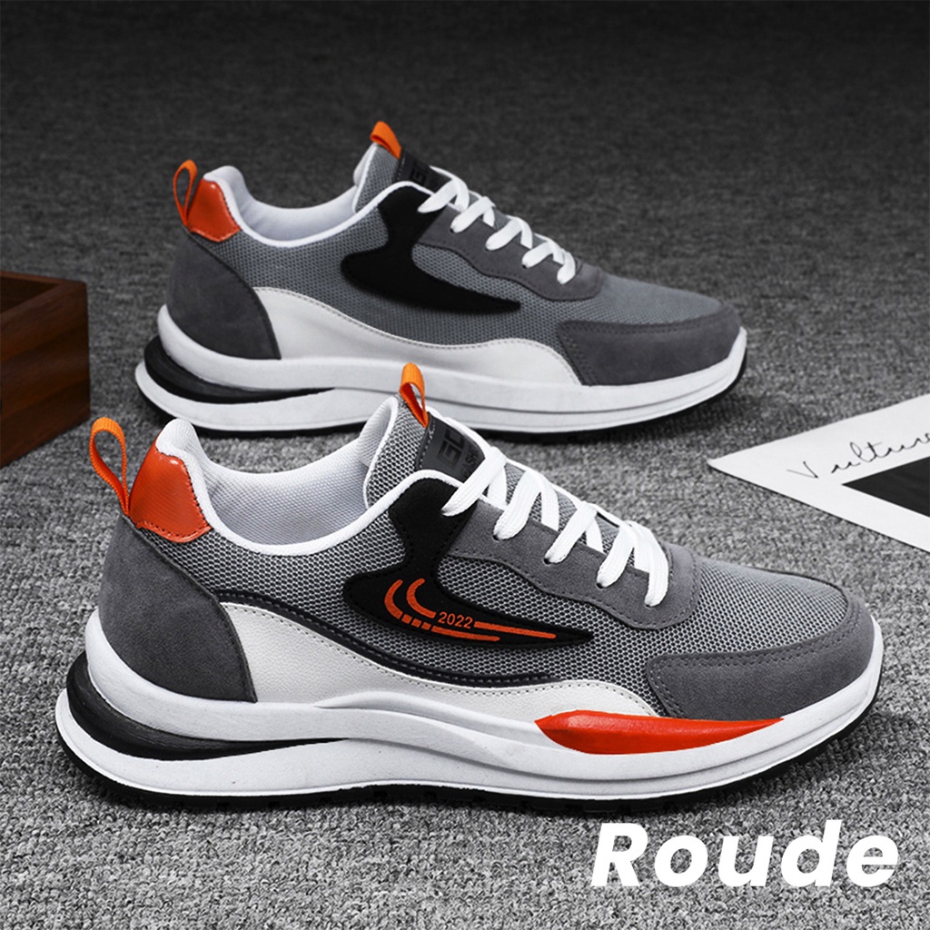 Sepatu Sneakers Sport ROUDE Import Casual - D14