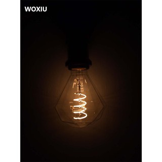 woxiu Lampu filamen berlian lampu dekorasi retro romantis woxiu Lampu filamen berlian lampu dekorasi retro romantis