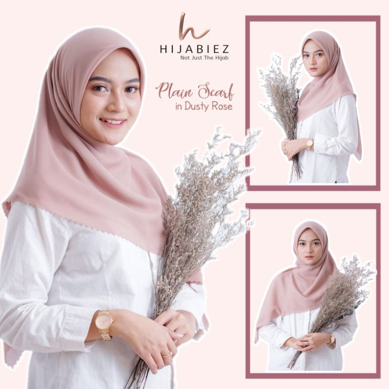 Hijabiez ORI segiempat Basic VOAL ORIGINAL LASERCUT warna  