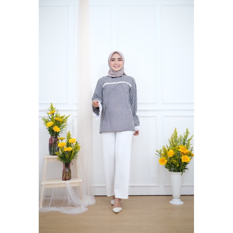 Gingham Blouse / Blouse Kotak-Kotak