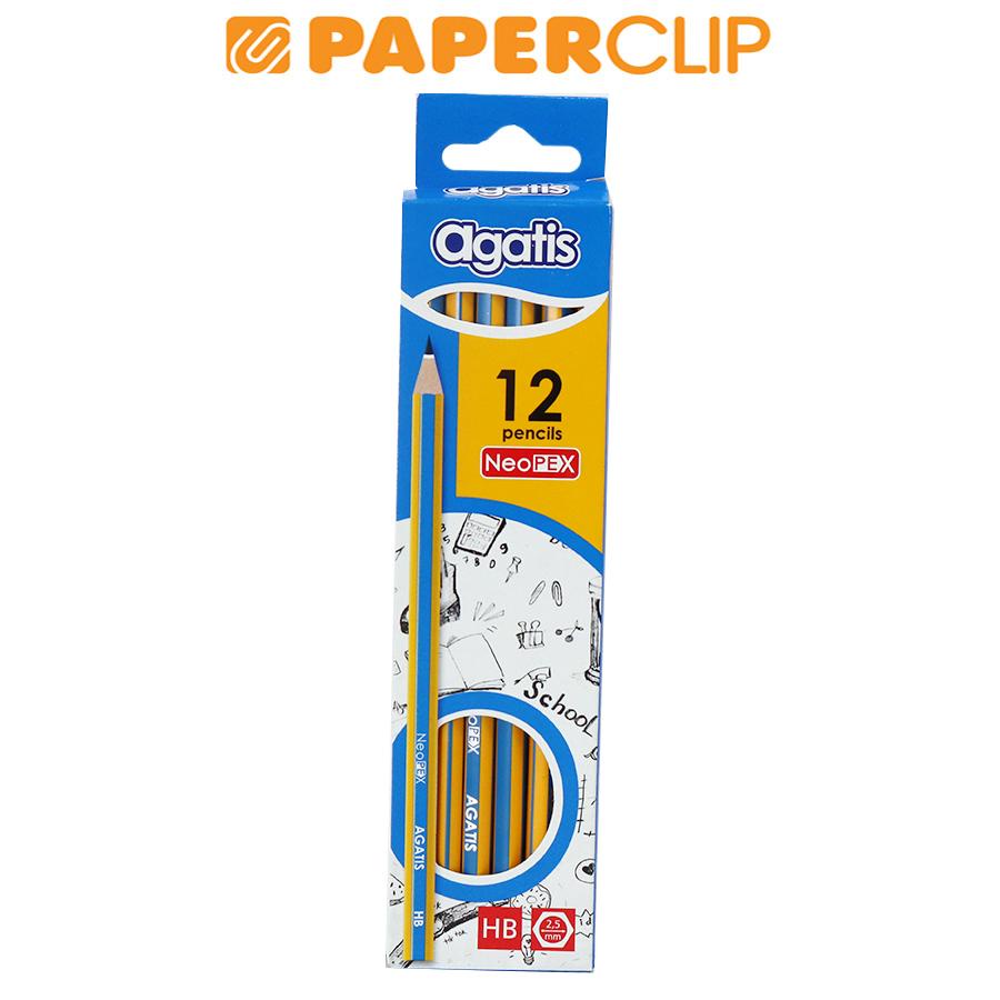 

PENSIL KAYU AGATIS NEOPEX HB ISI 12