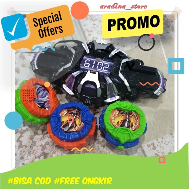 AFT Sabuk Kamen Rider ZiO X O Gashat Belt Dx Kamen Rider Ex Aid Zio Murah Kode-AF017