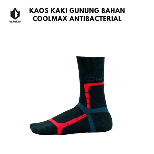 Kaos kaki gunung outdoor merk berghaus coolmax