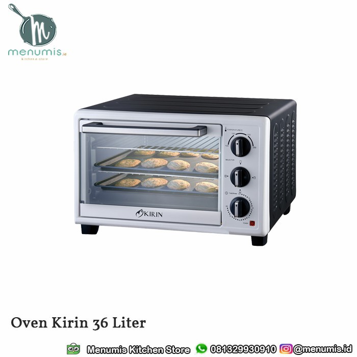 KIRIN Oven KBO-360 LW / Oven Listrik Murah
