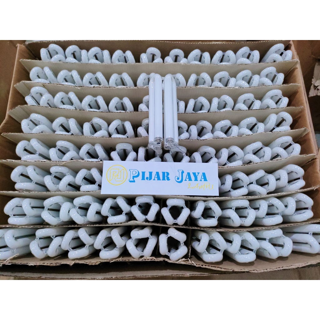 Kaca Lampu LHE 3U 23 watt Triband 23w + Bubble Wrap
