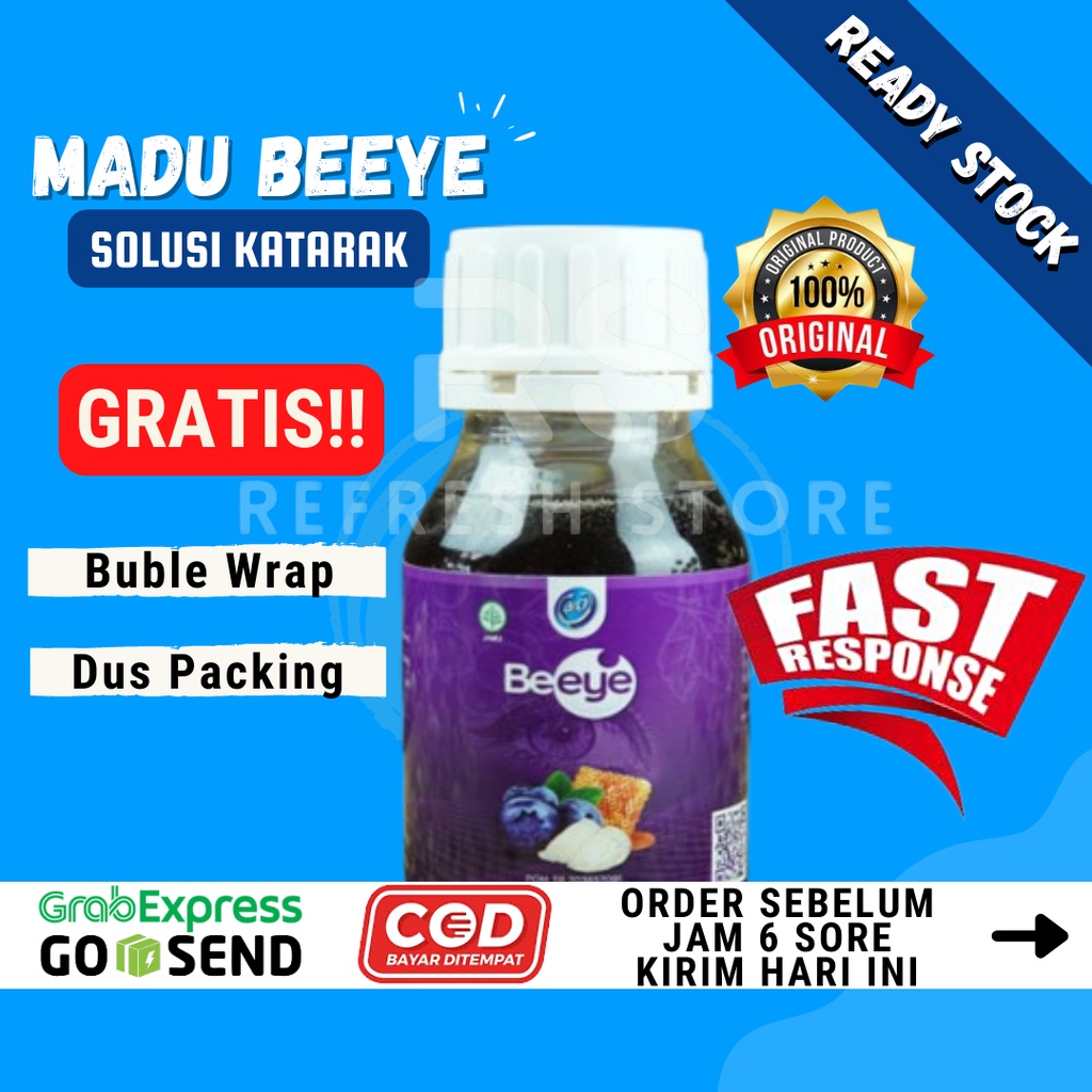 Madu Beeye Be Eye Obat Herbal Mengatasi Mata Berlemak Buram Bintitat Glukoma Iritasi Kabur Katarak P