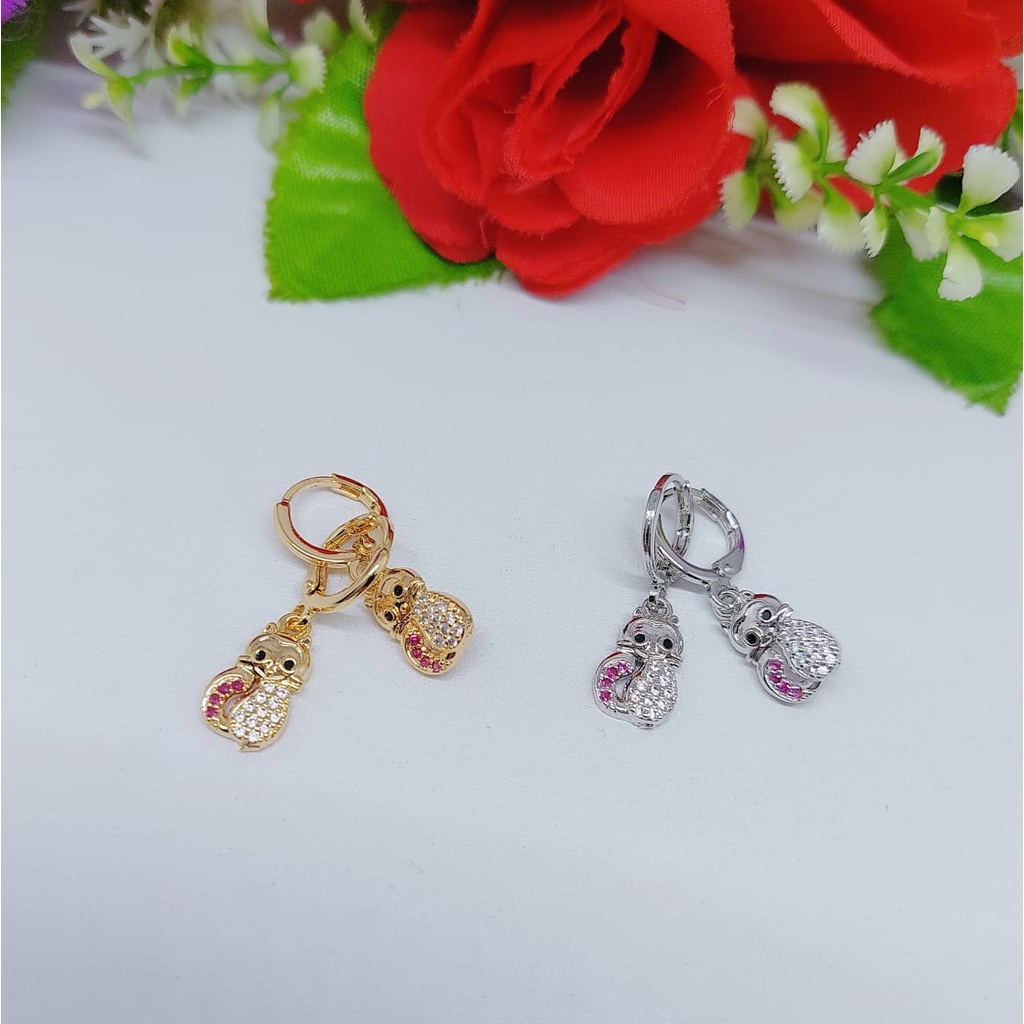 Anting xuping perhiasan mata HK A,B