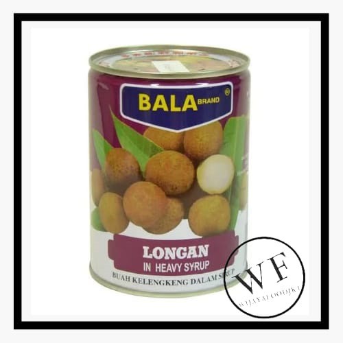 

Bala Brand Longan/ Longan Kaleng/ Buah Kaleng / Kelengkeng Kaleng 565g