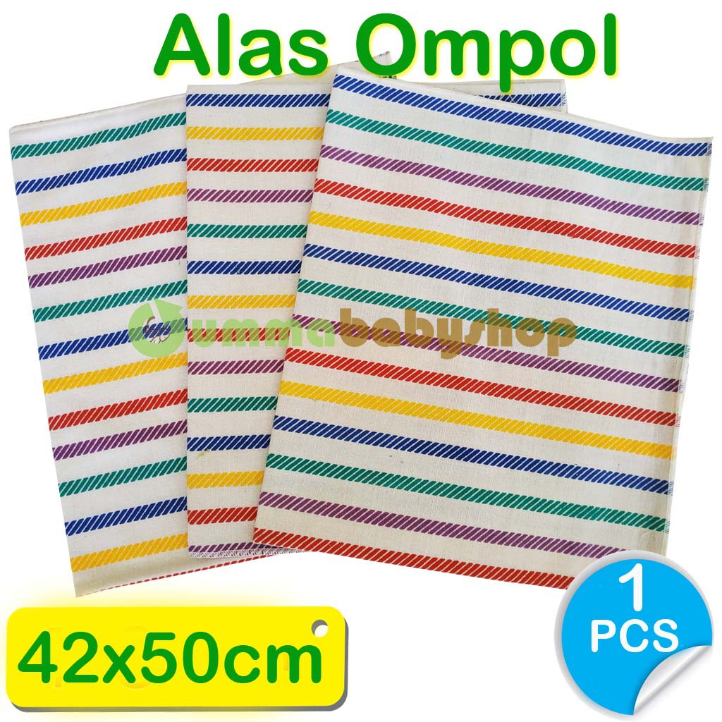 Alas Ompol Bayi Lemek Tatakan Lurik Lapisan Penyerap