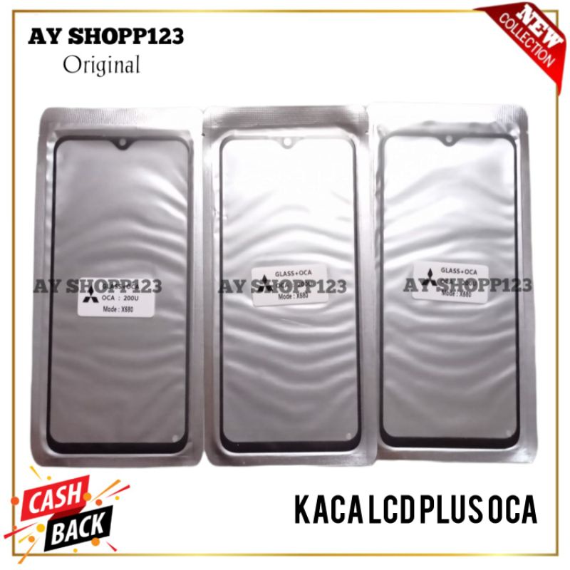 Kaca Lcd Glass Layar Sentuh Realme C11 Original 100%