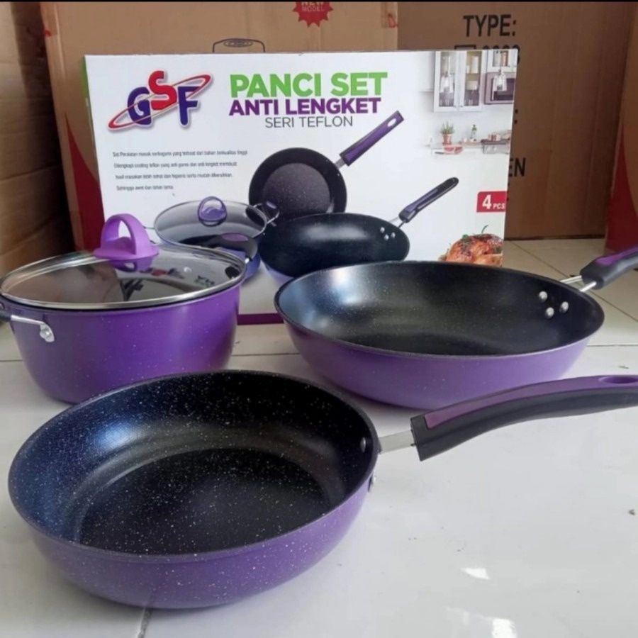 SET PANCI WAJAN TEFLON ANTI LENGKET