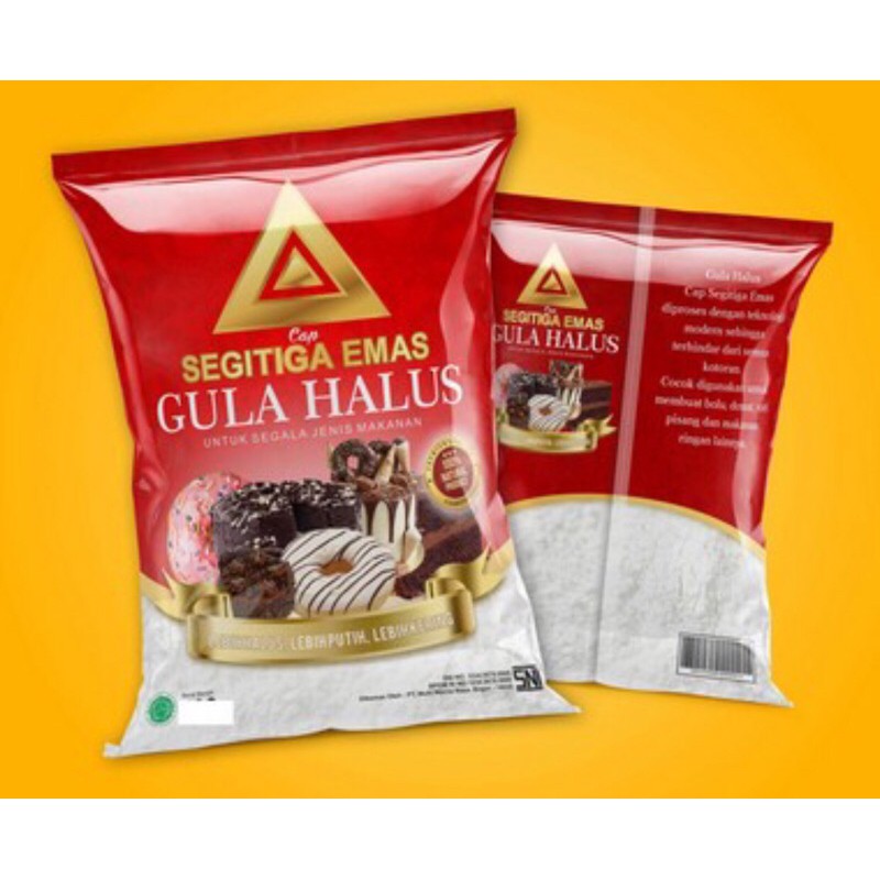 

Gula Halus Segitiga Emas 250 gram