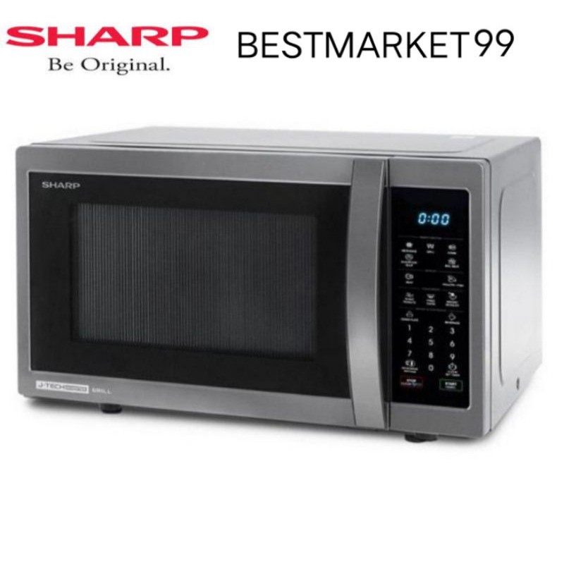 SHARP Microwave Grill 23 ltr Inverter R 650 GX (BS)