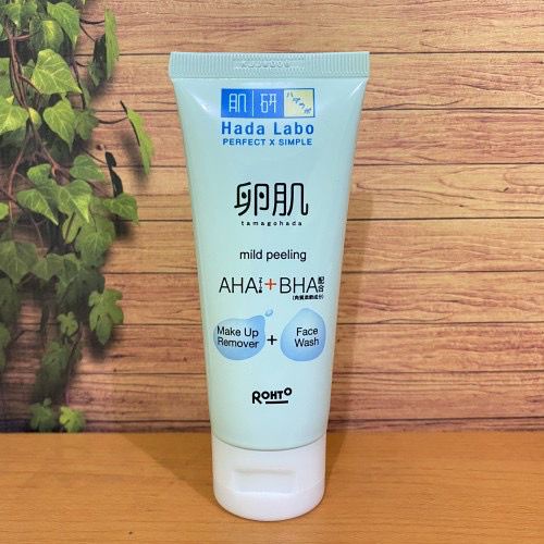 `ღ´ PHINKL `ღ´ Hada Labo Tamagohada AHA/BHA Face Wash skincare import made in japan cocok untuk kulit sensitif memutihkan mencerahkan putih