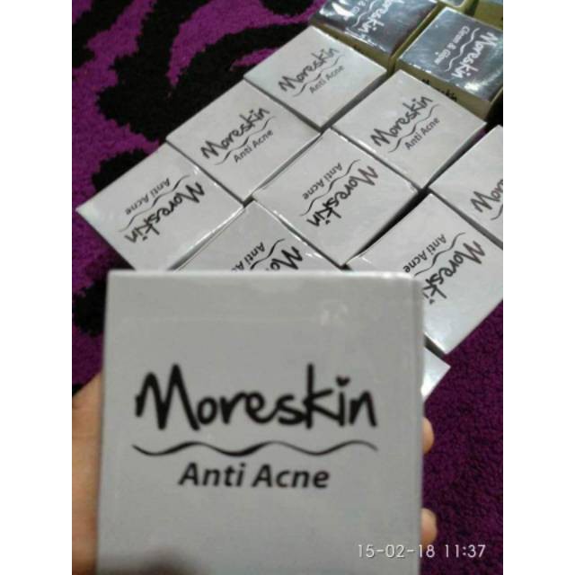 Moreskin Anti Acne  Original Nasa -  Krim Penghilang Jerawat & Bopeng