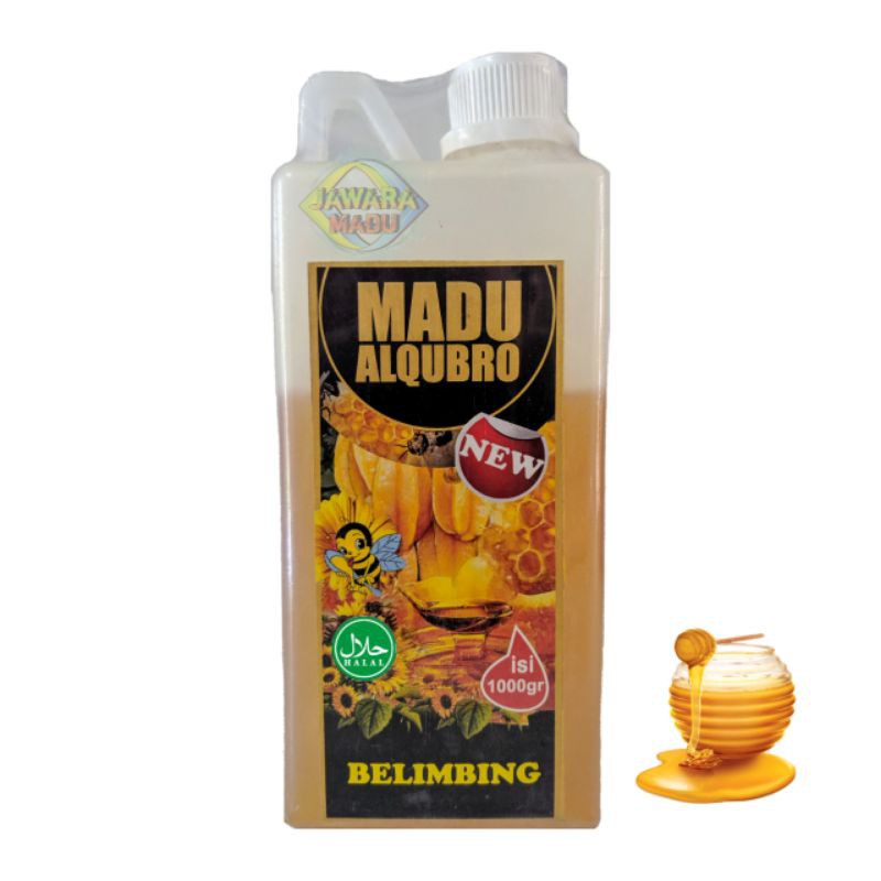 

Madu Asli Al Qubro 1Kg Madu Nektar Belimbing