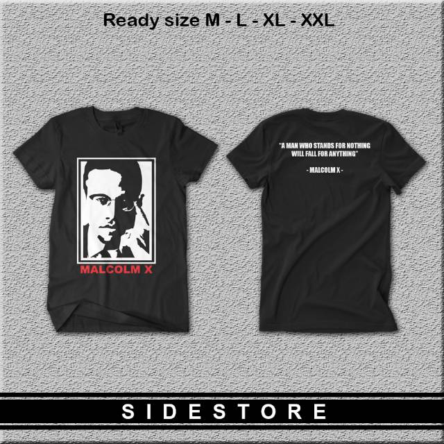 KAOS TOKOH - MALCOLM X - QUOTES