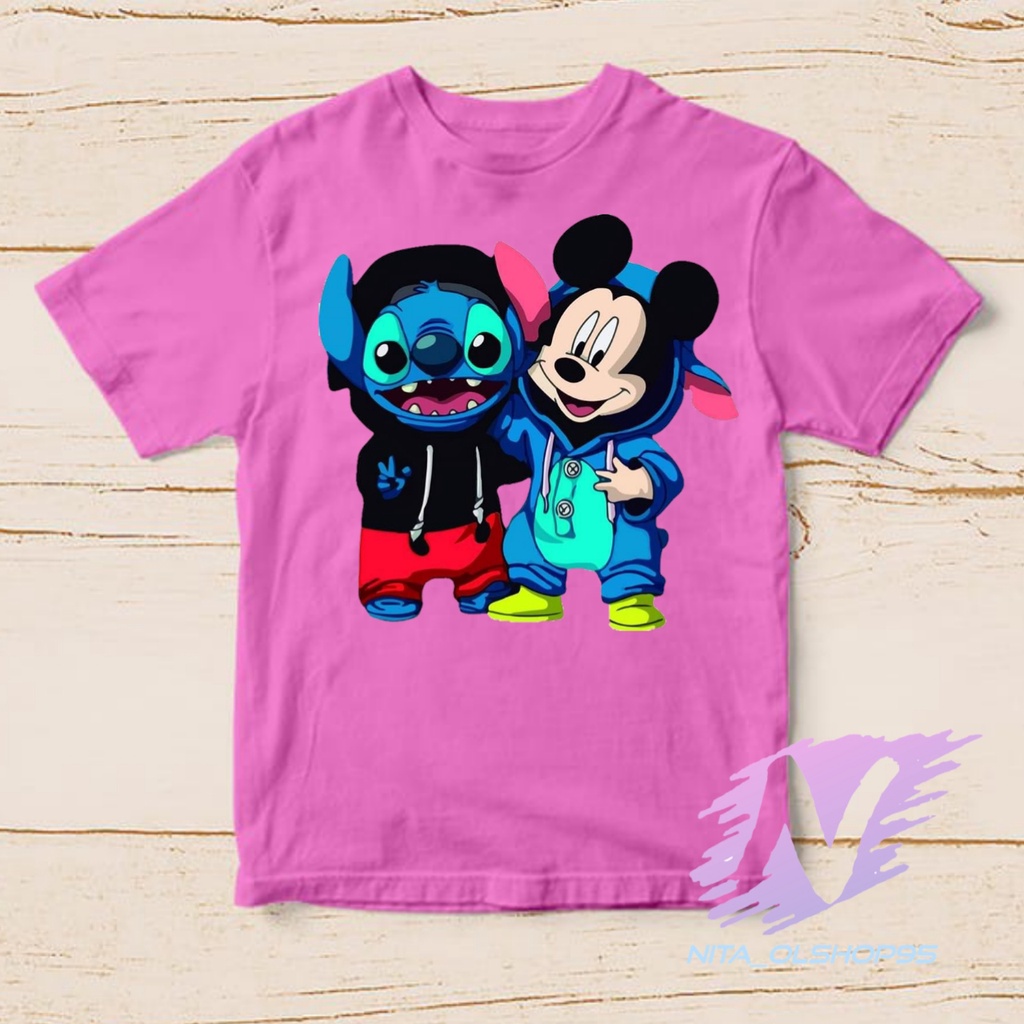 baju kaos anak mickey mouse kaos kartun anak