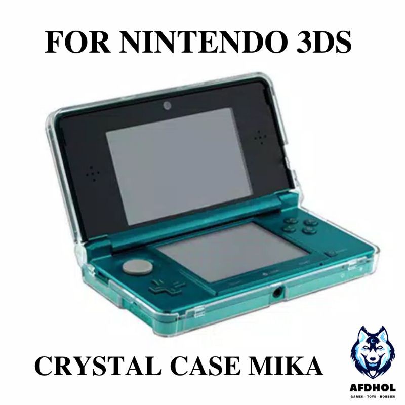 CRYSTAL CASE MIKA NINTENDO 3DS MIKA NINTENDO OLD 3DS CASING HARD CASE NINTENDO 3DS TRANSPARAN BENING