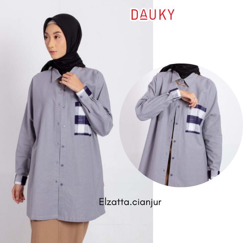ELZATTA DAUKY TUNIK ELZATTA DAUKY TUNIC POCKET RAMI ELZATA ATASAN ELZATTA TERBARU TUNIC ELZATTA DISK
