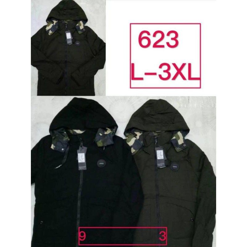 jaket impor bahan prasit tebal nyaman dipakai gak masuk angin