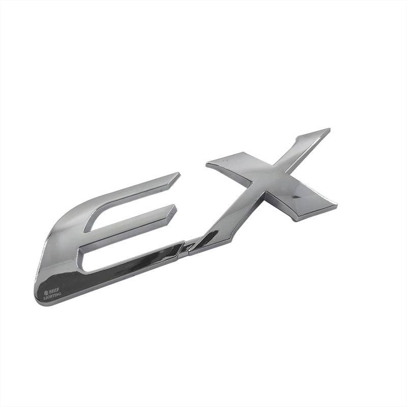 1 X ABS EX Letter Logo Auto Car Rear Emblem Badge Sticker Decal Replacement For Toyota COROLLA