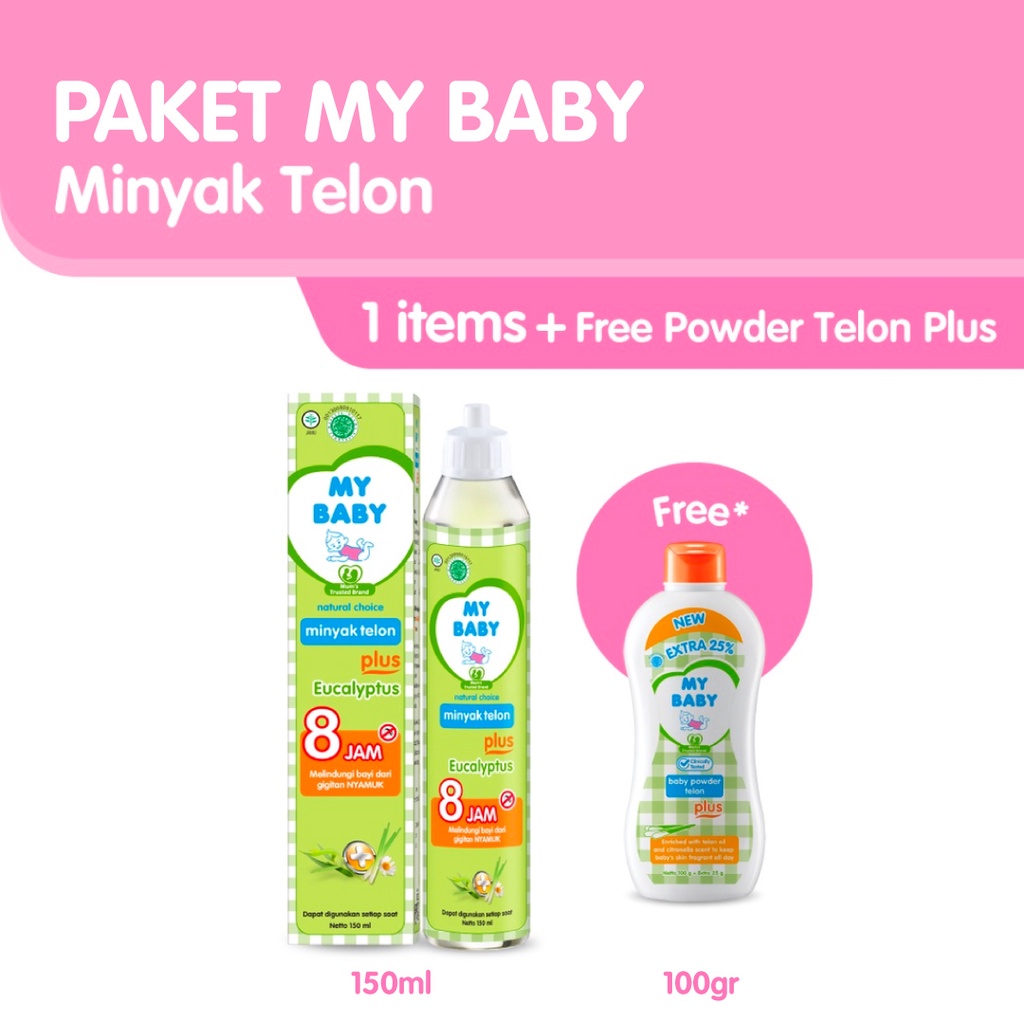 My Baby Paket Minyak Telon dan Powder Telon Plus