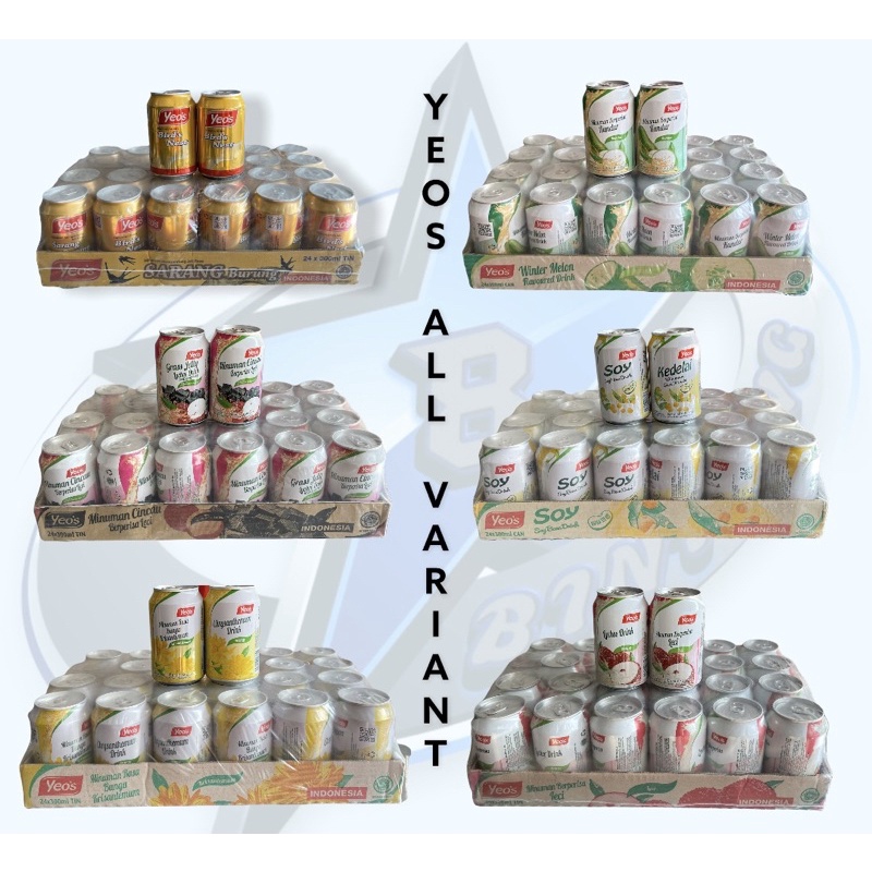 

YEOS/NARAYA/OISHIYORI/ROOT BEER/SARSI/A&W/SPRITE/DAYDAY 1karton isi 24