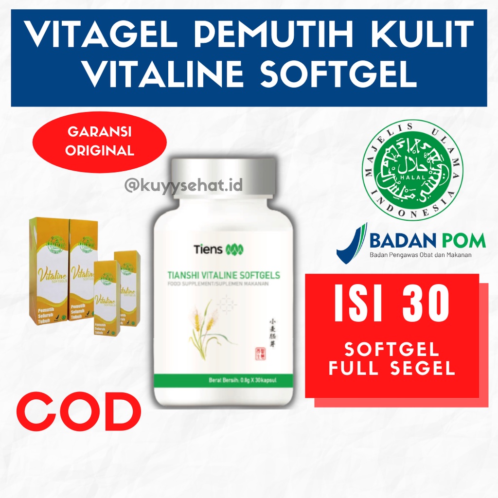 Tiens Vitagel Vitaline Softgel