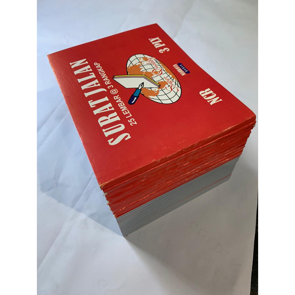 

SURAT JALAN 3 PLY, 7 BUAH BUKU, BERAT 1120 GRAM