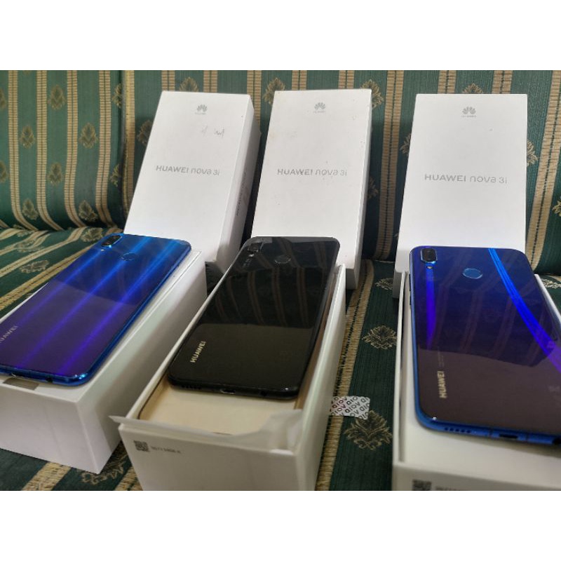 Android Huawei nova 3i ram 4/128 fullset 2nd like new hp gaming murah