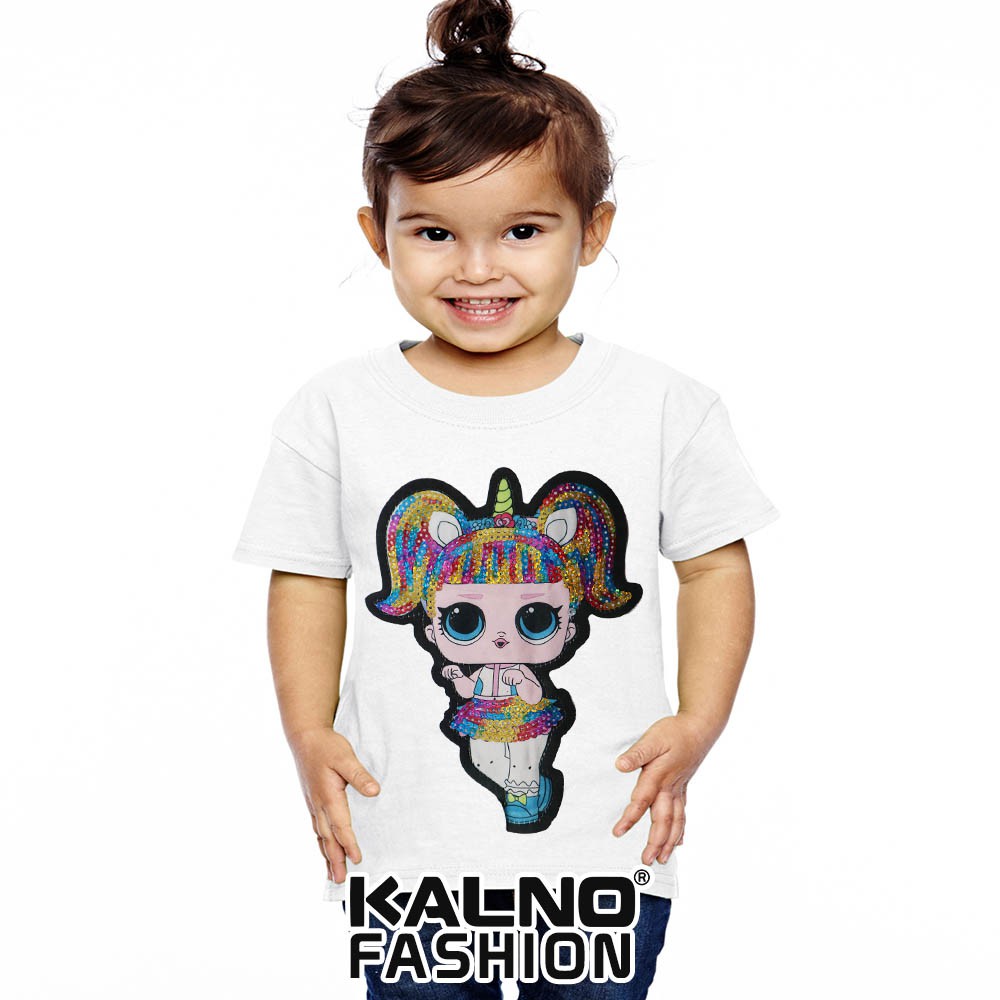 kaos baju anak LOL RANDOM umur 1 - 7 tahun, baju anak karakter