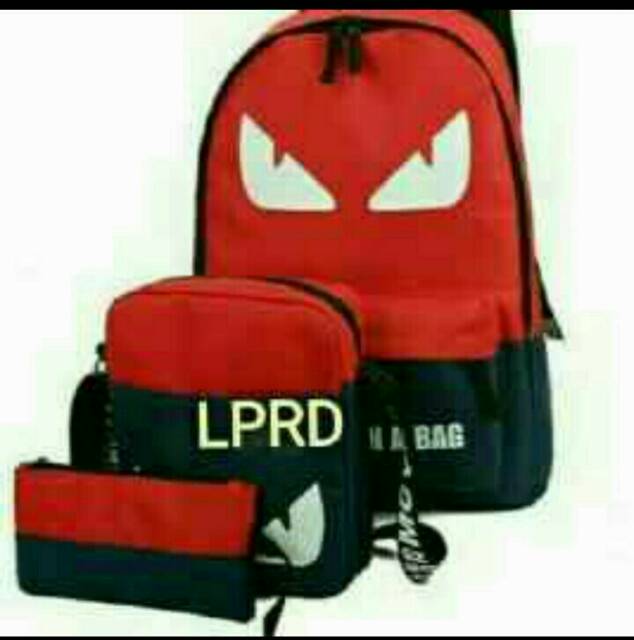 Tas ransel Termurah/terlaris/backpack 3in1 mata